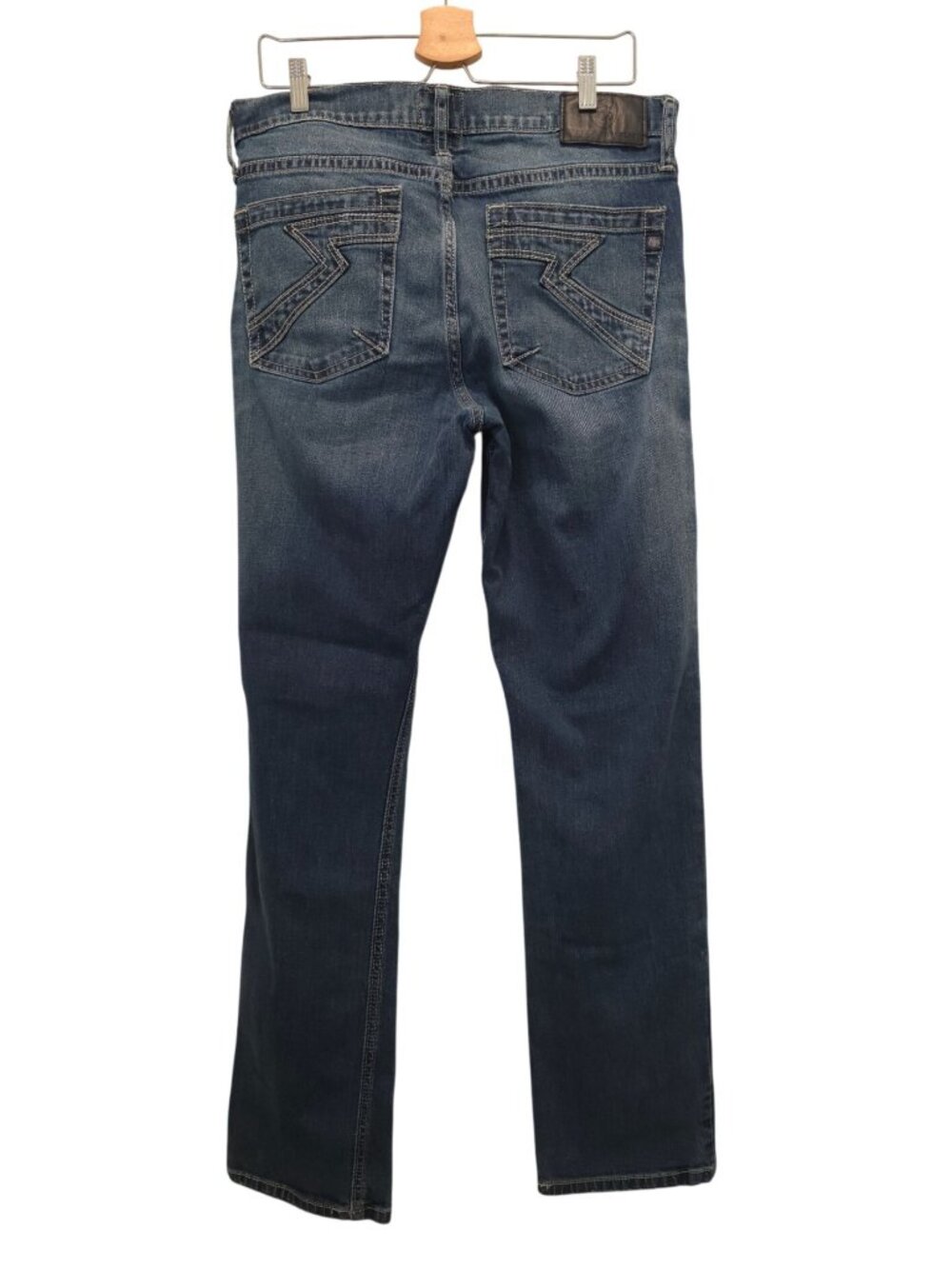 Rock & Republic NEIL Straight Leg Stretch Denim Jeans Medium Wash Men's Sz 34x34